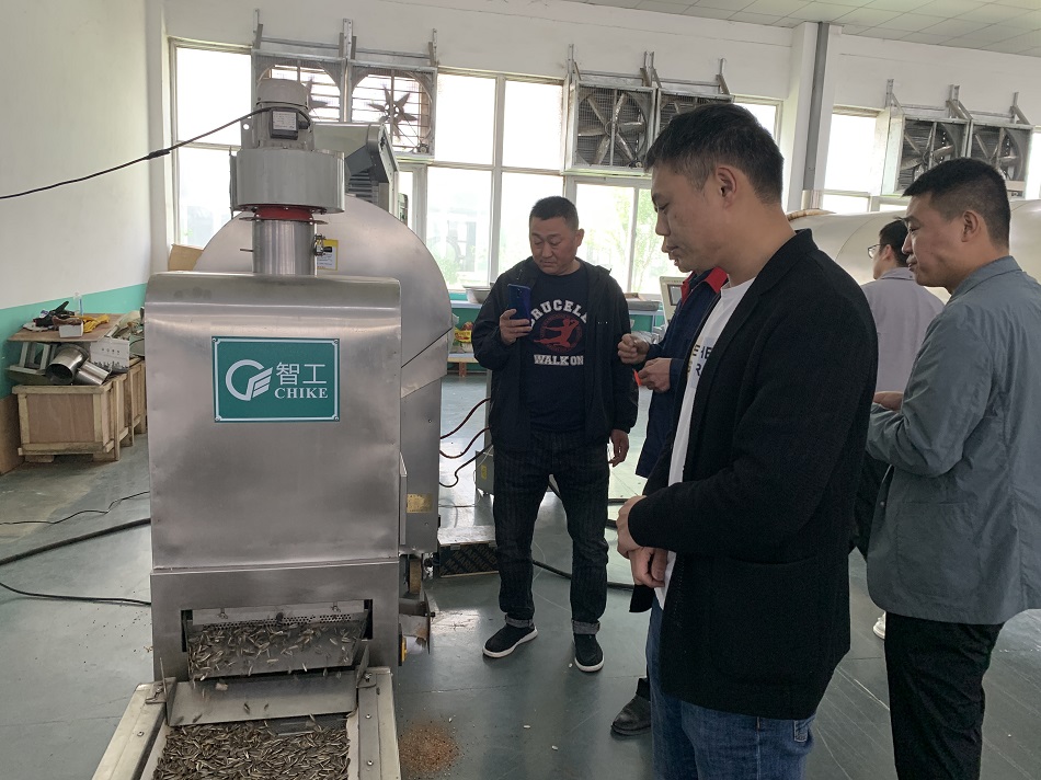 炒貨機(jī)流水線