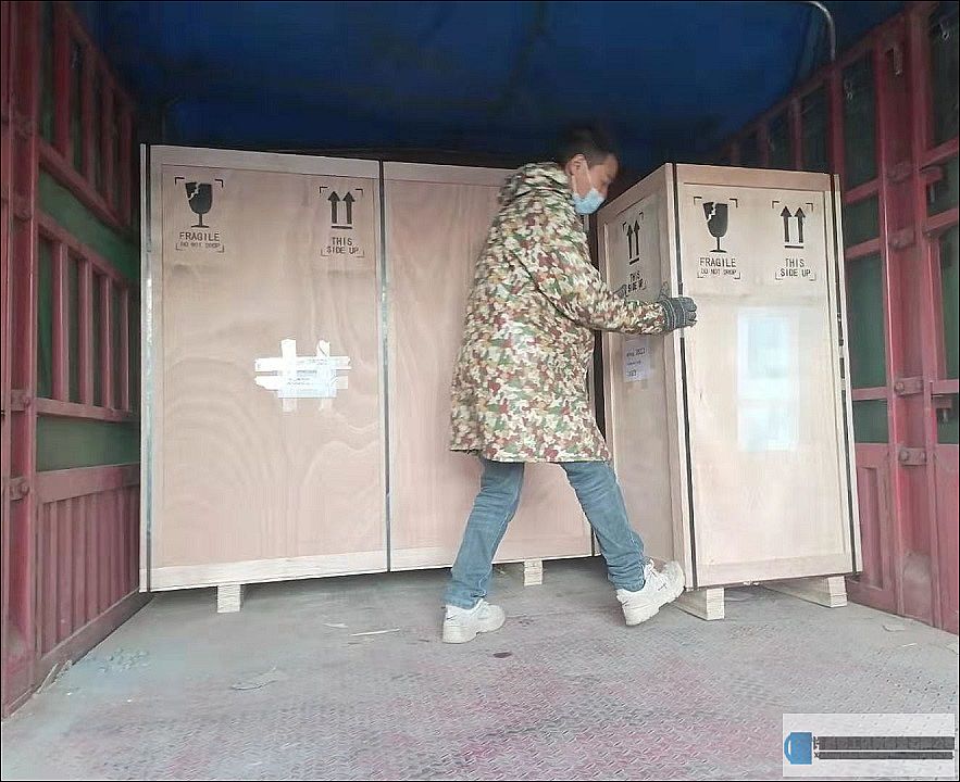 越南客戶訂購的DCCZ 7-10裝車發(fā)貨